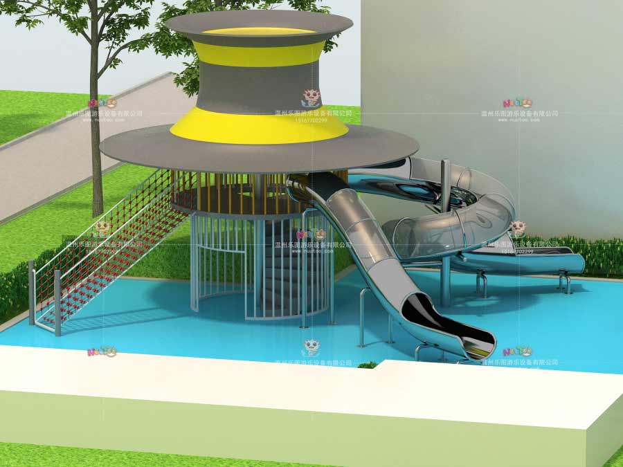 樂圖定制不銹鋼滑梯有什么優(yōu)勢？