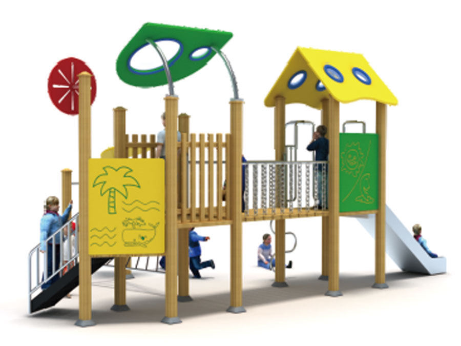 大型組合滑梯為何成主流？室內室外皆可行