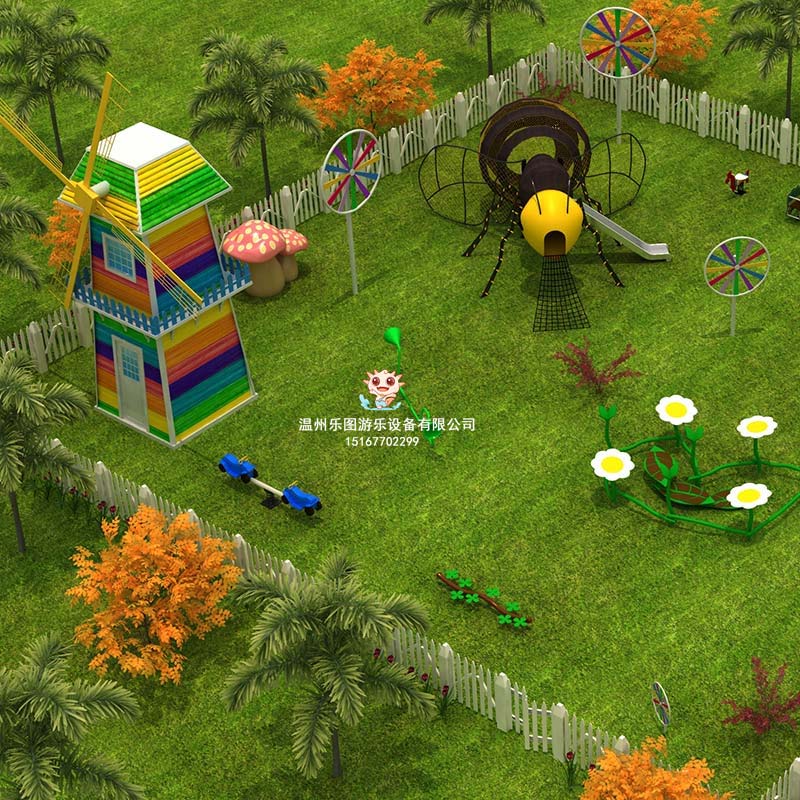 高人氣的戶外無動力游樂場都有哪些特點