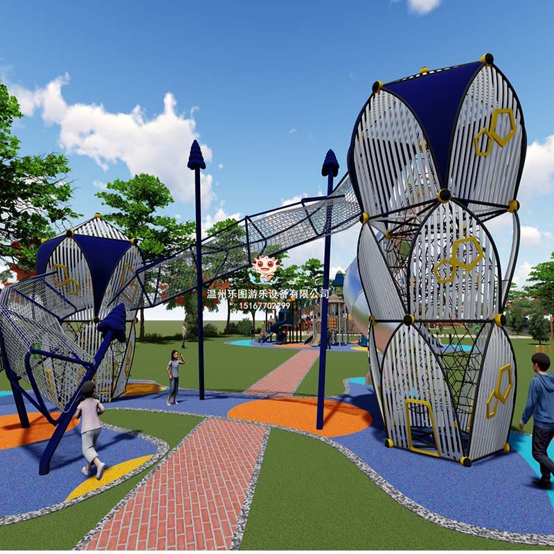 采購大型室外組合滑梯找哪個廠家好？