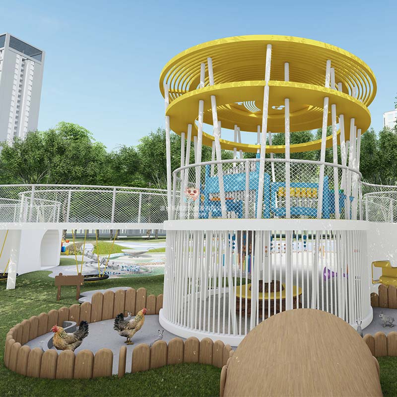 孩子喜愛(ài)的戶外無(wú)動(dòng)力設(shè)施如何設(shè)計(jì)？