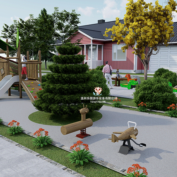 開一個100平米的兒童樂園，選什么戶外非標游樂設(shè)備合適？