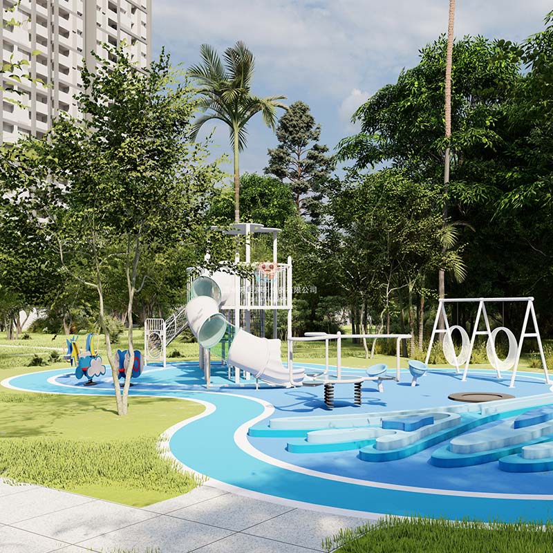 城市社區(qū)公園適合哪些款式的游樂設備？