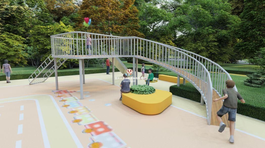 戶(hù)外無(wú)動(dòng)力游樂(lè)設(shè)備放置在幼兒園有什么益處？