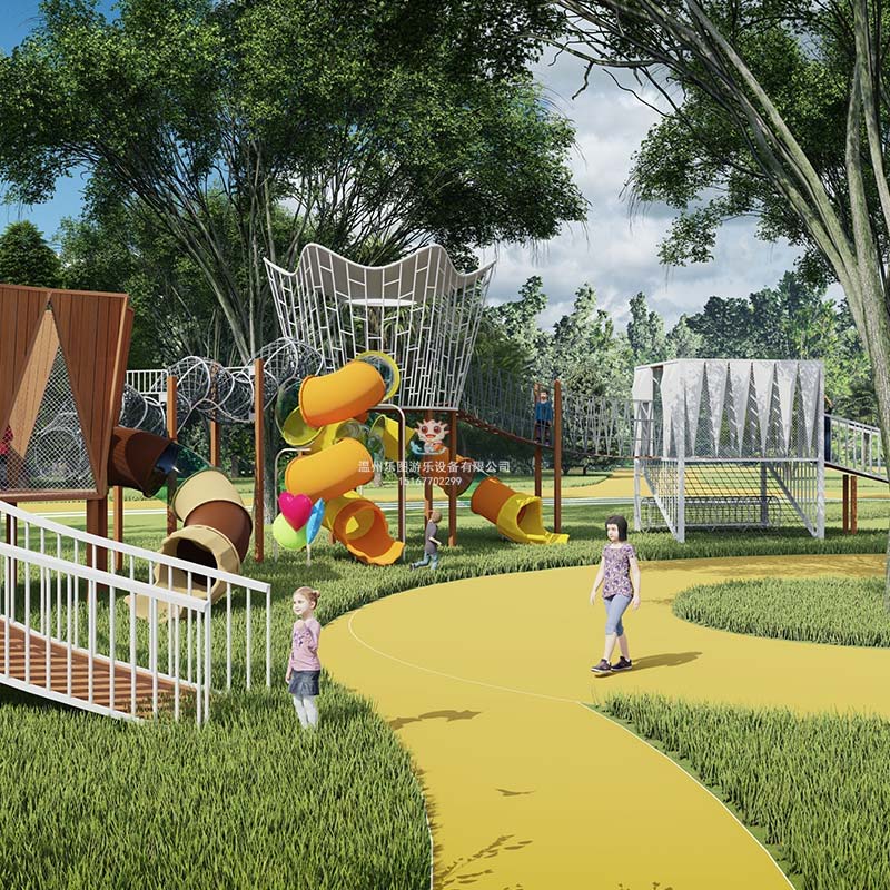 實木無動力游樂設備有哪些優(yōu)點？