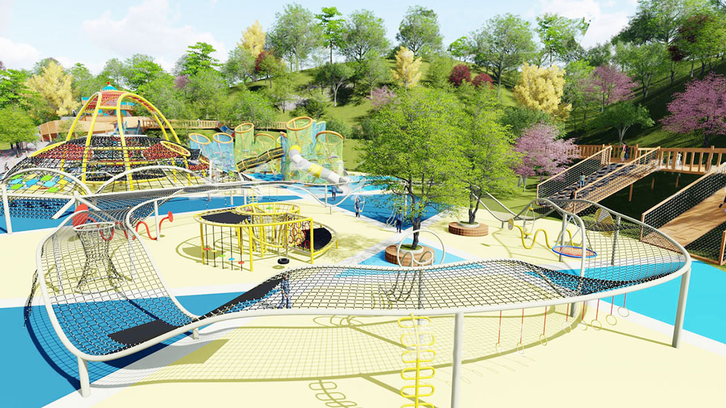 兒童公園有哪些攀爬類型的戶外游樂設施？