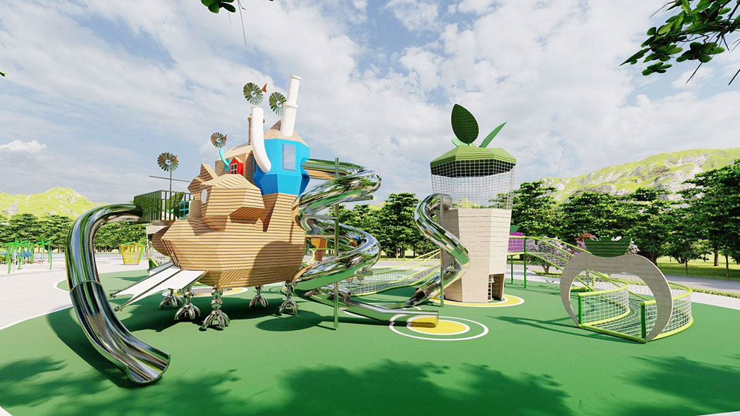 兒童公園無動力游樂設(shè)備推薦？