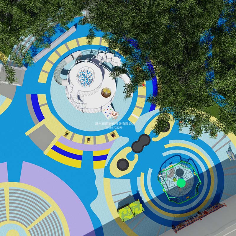 戶外塑料組合滑梯如何安裝？