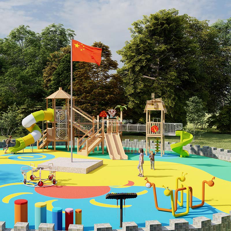 兒童木制組合滑梯有什么優(yōu)勢？