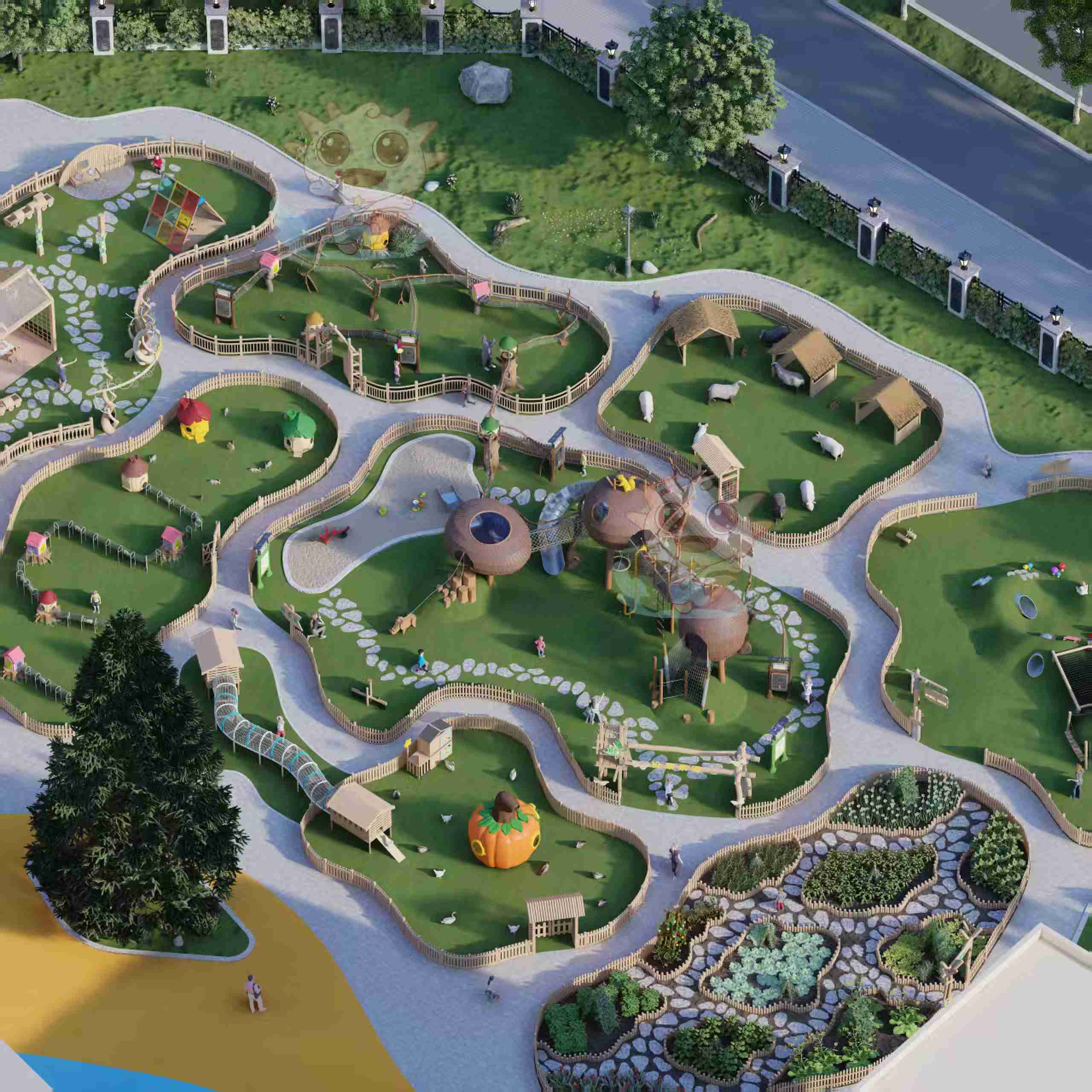 萌寵無(wú)動(dòng)力樂(lè)園環(huán)保設(shè)計(jì)趨勢(shì)：綠色生活的美好選擇