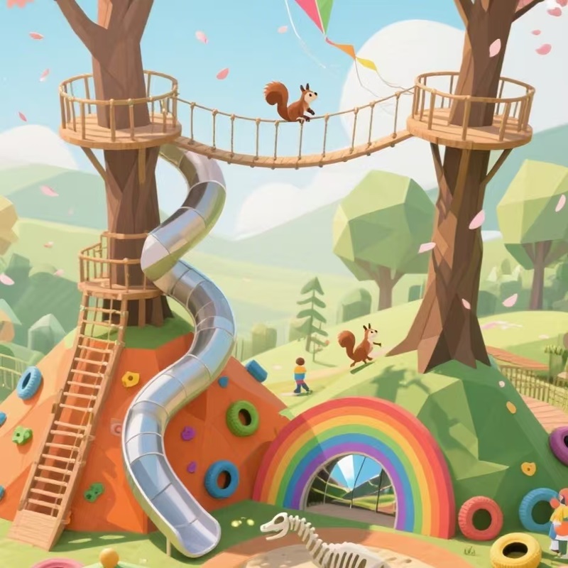 公園無(wú)動(dòng)力游樂(lè)設(shè)施的互動(dòng)性設(shè)計(jì)要點(diǎn)